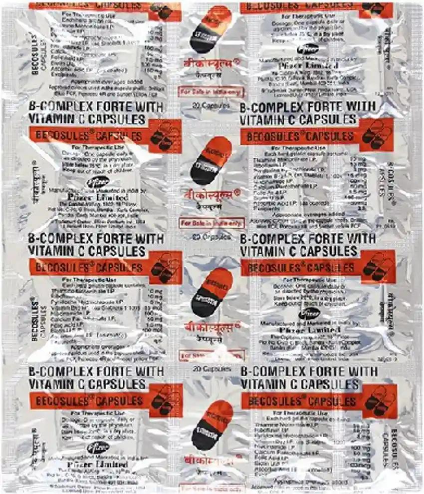 Becosules Capsules 20