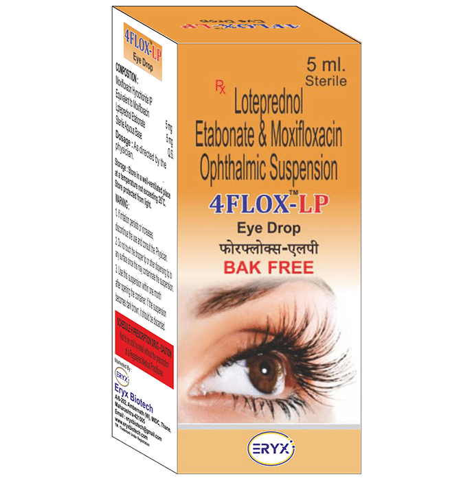 4Flox-LP Eye Drop BAK Free